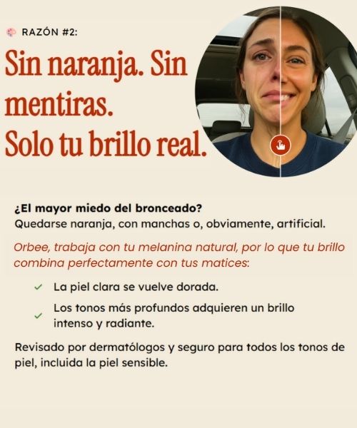 Orbee | Bronceador bebible (natural y vegano)