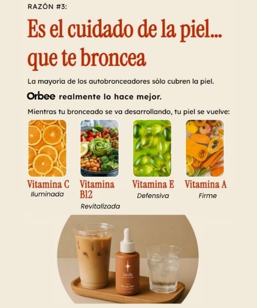 Orbee | Bronceador bebible (natural y vegano)