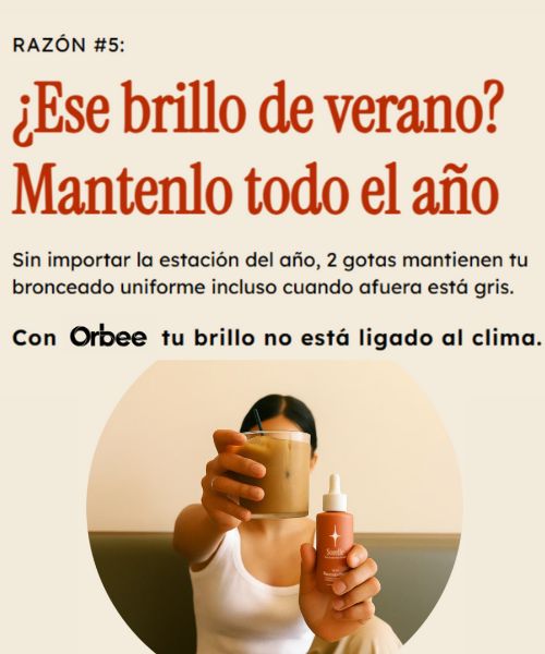 Orbee | Bronceador bebible (natural y vegano)