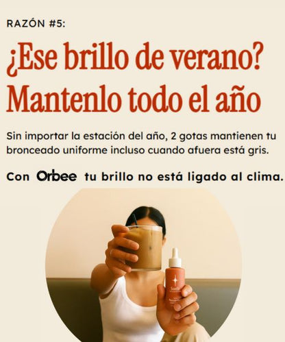 Orbee | Bronceador bebible (natural y vegano)